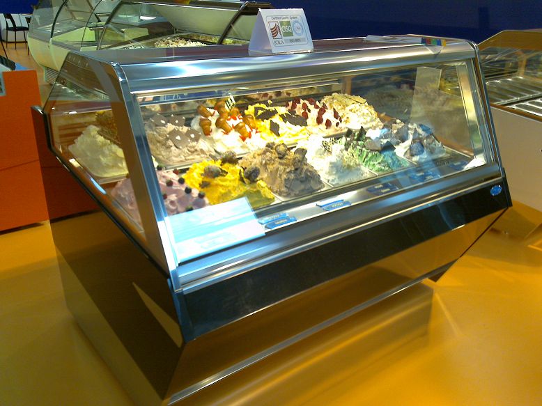  Rimini Italien Sigep Eismesse Rimini Sigep Eismesse 2009 Tekna Isa Tecfrigo Bildidee 